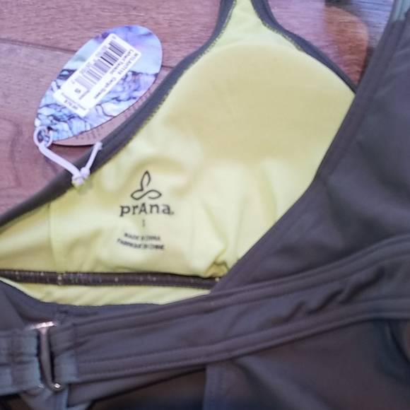 prAna small Lahari Tankini Swim Top Cargo Green - Picture 10 of 11